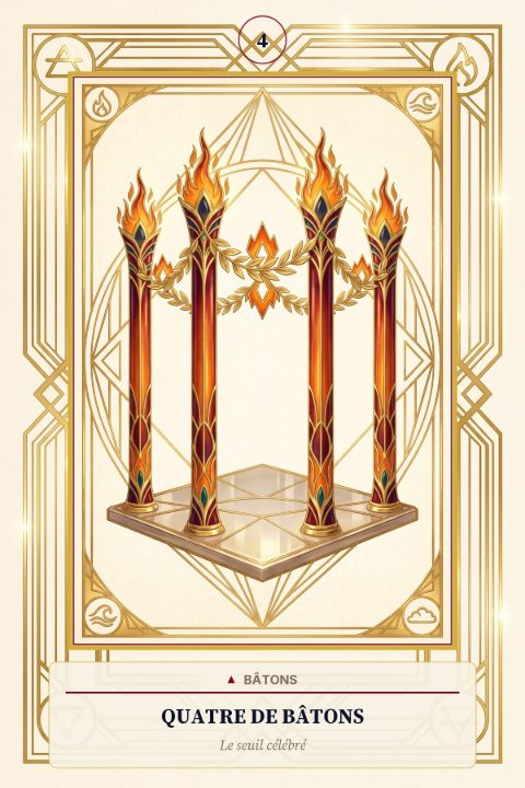 Quatre de Bâtons