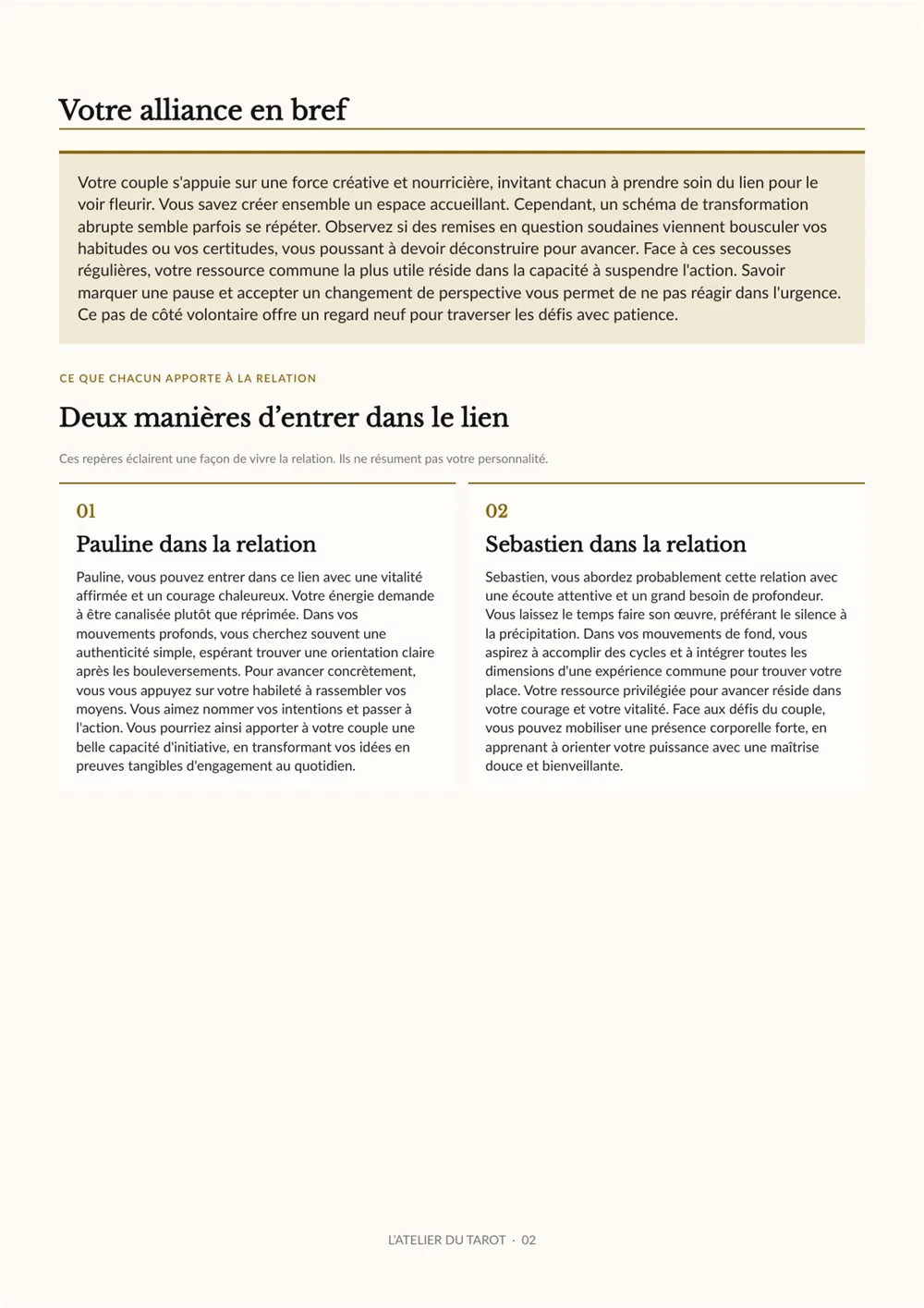 Page 2 du livret PDF