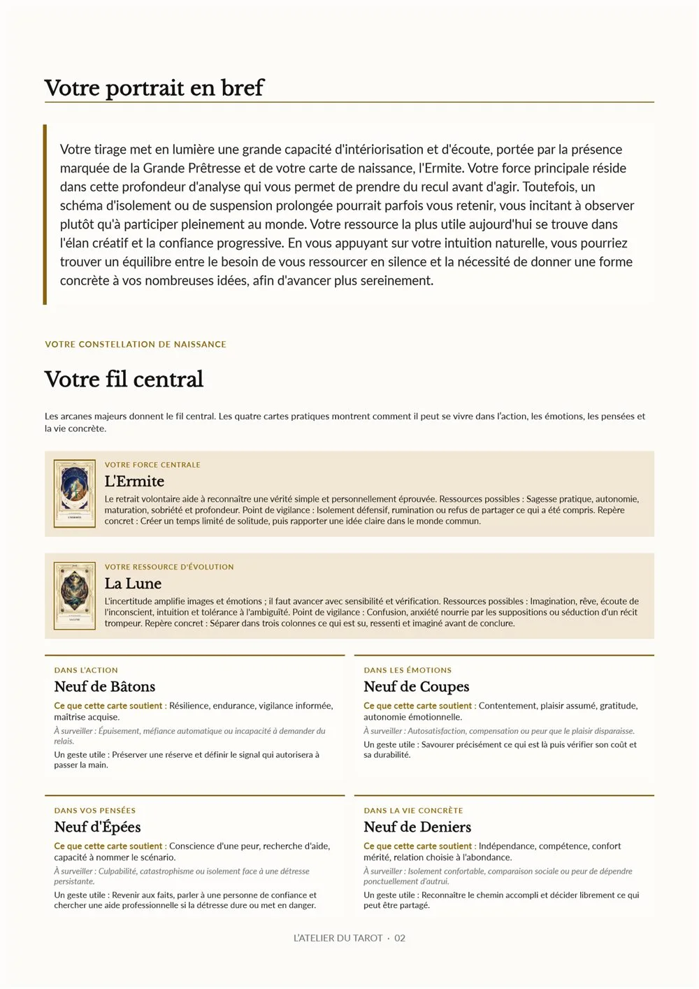 Page 2 du livret PDF